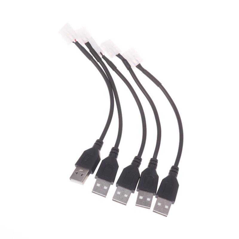 5/10Pcs Usb Cable Connector To 2Pin 8Mm/10Mm Free Welding Led Strip Connector Led Ribbon Strip Light Adaptor