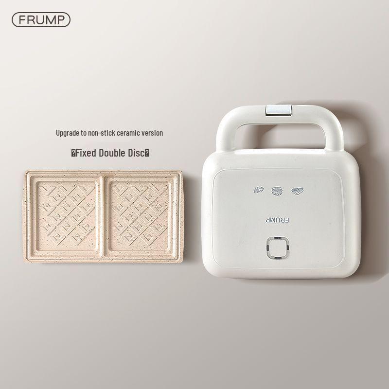 Double-Plate Multifunctional Breakfast & Waffle Maker for Home Use
