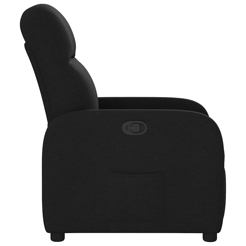 Relax Chair Black Fabric