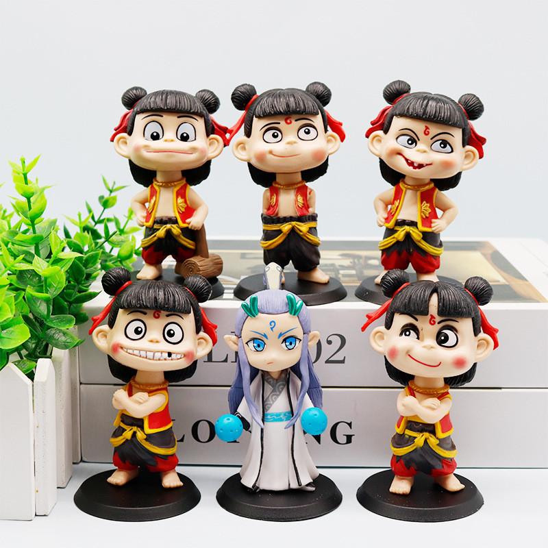 Pvc Nezha Action Figure Collectible Toy For Kids And Fans