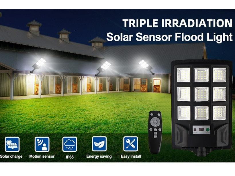 Super Bright LED Solar Street Light: Waterproof, Automatic-Induction for Outdoor Courtyard Lighting