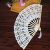 Yousheng Vintage Lace Folding Fan with Tassel Wedding Party Bride Hand Held Fan Portable Summer Fan Decoration Dance Performance Props Party