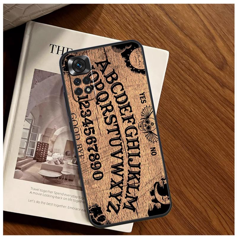 OUIJA BOARD Case For Xiaomi Redmi 12 12C 13C 10C 9C Redmi Note 13 12 9 10 11 Pro 9S 10S 11S 12S Cover