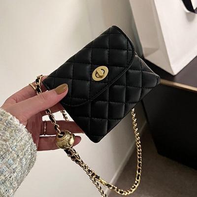 Metall Mini Tasche Kette Crossbody Schultertasche Vielseitig Dekorative Kleidung Kopfhörer Tasche Schultertasche Für Frauen