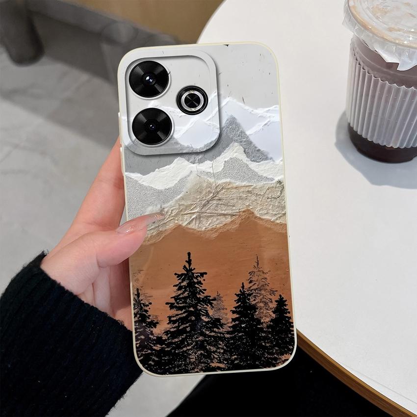Soft Case For Redmi 13 13C 13X 13R Little Cute Flowers Scratch Resistance Advanced Phone Back Cover For Redmi13 Protective Funda