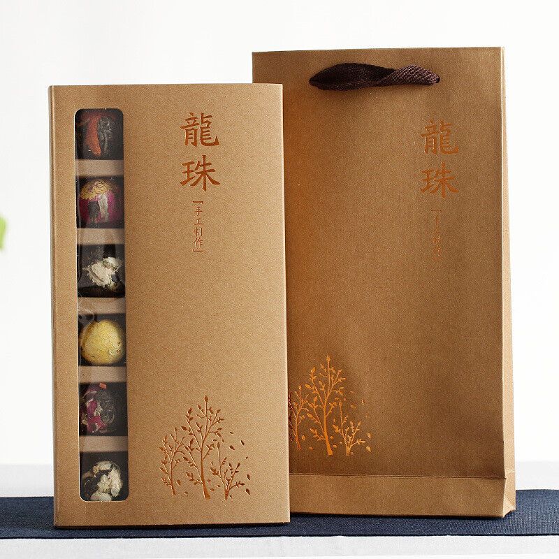 Set of Chinese Yunnan Raw Pu-erh Tea Balls for Gift, Premium 18 Pieces
