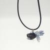 Y2K Resin Goldfish Pendant Necklace for Women Fashion Egirl Punk Clavicle Chain Fashion Jewelry Valentines Day Gifts