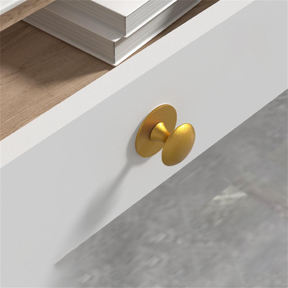 

Stainless Steel No-Drill Furniture Cabinet Door Handle Adhesive Round Drawer Pull Knob C