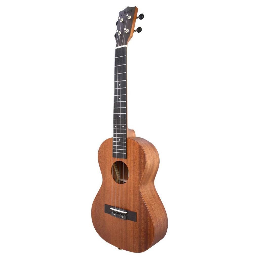 S.Yairi Ukelele Tamaño Tenor Tapa Sólida de Caoba Clavijas de Engranaje YU-T-03MTS (Bolsa incluida)