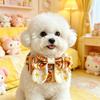 Cute Cartoon Printed Pet Collar Bib Adjustable Scarf Dress‑up for Cats Small & Medium Dogs Teddy