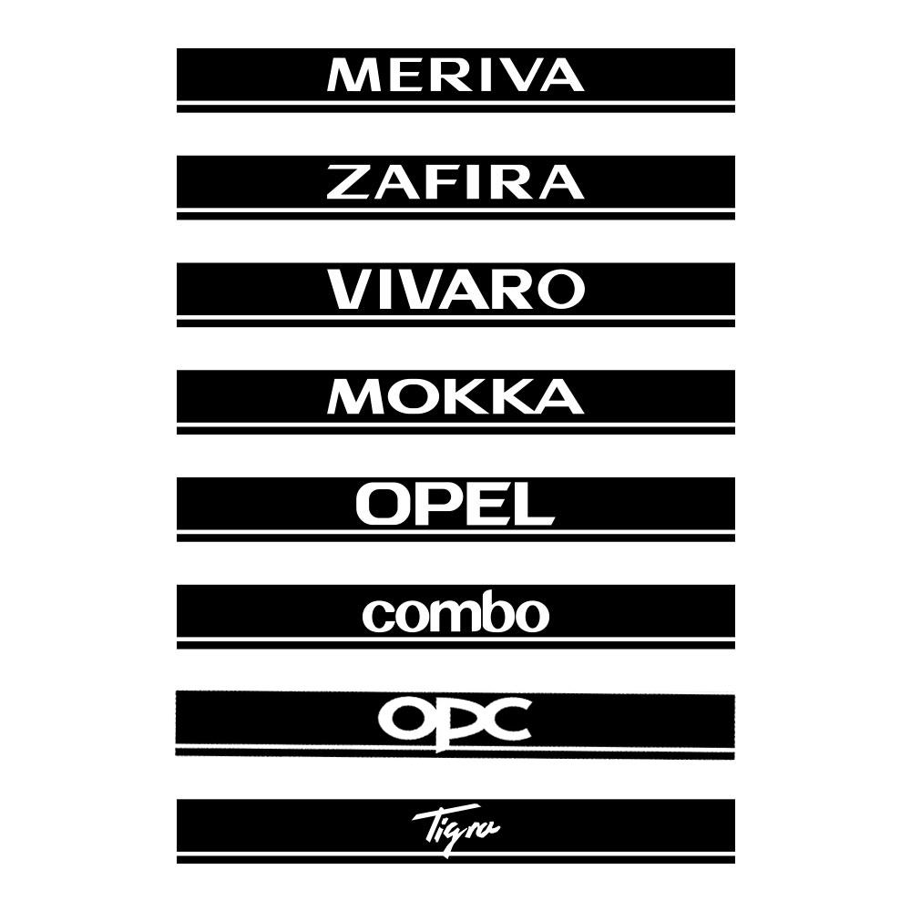 Car Hood Stickers For Opel Astra Adam Combo Crossland X Meriva Tigra Zafira Vivaro Grandland Corsa Insignia Mokka OPC Vectra