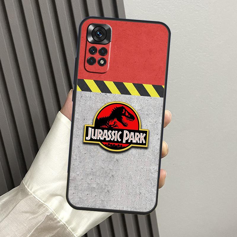 Jurassic Park Dinosaur World Case For Xiaomi Redmi Note 13 Pro 14 12 11 10 15 Pro Plus Redmi 14C 13C 15C 10C 12C 15 Funda