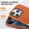 IPhone 17 Pro Leather Case Magnetic Full Body Protective Cover