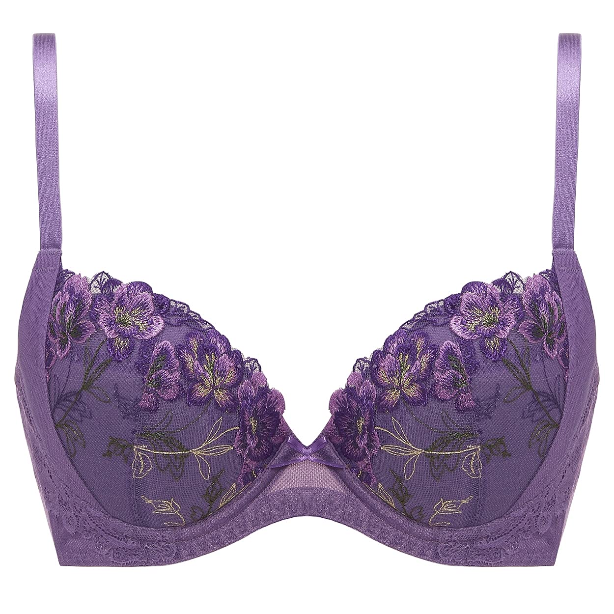 

Ангел Бюстгальтер Слим Лайн 534 Бюстгальтер для женщин M022 C65 [Triumph] (фиолетовый)