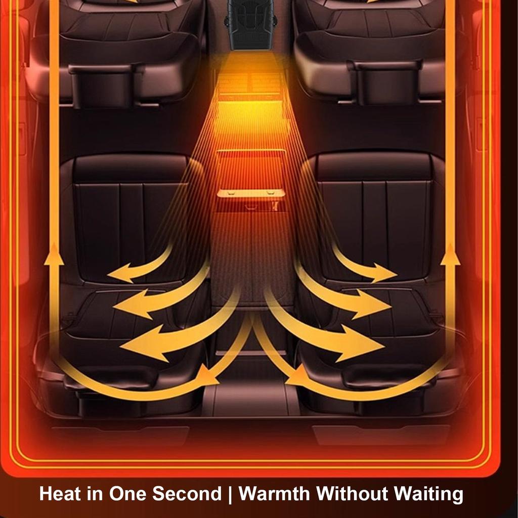 Sxhlseller Cordless Portable Car Heater, 170W Fast Heating Car Defroster Defogger, 2 Settings Adjustable