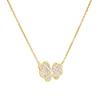 316L Stainless Steel Butterfly Charm Necklace For Women Fashion New Neck Chain Engagement Jewelry Party Wedding Gift Bijoux