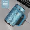 Water Bottle Stainless Steel Thermos Cup High-grade Business Office Water Cup Large Capacity Tea Cup with Handle