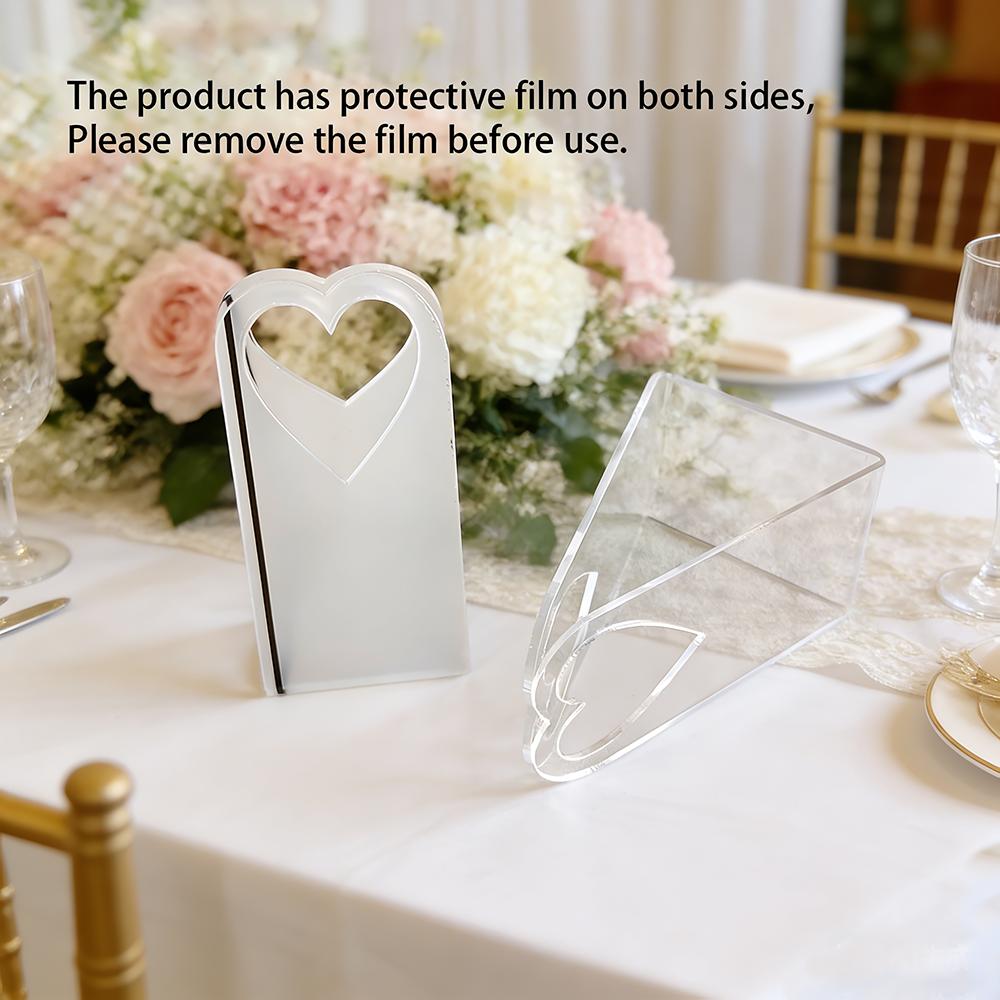 30pcs/set High Transparency Acrylic Gift Box 3 Creative Handle Styles (heart-shaped/semi-circular) 9x4.5x5.5cm Compact Party Candy Packaging Boxes