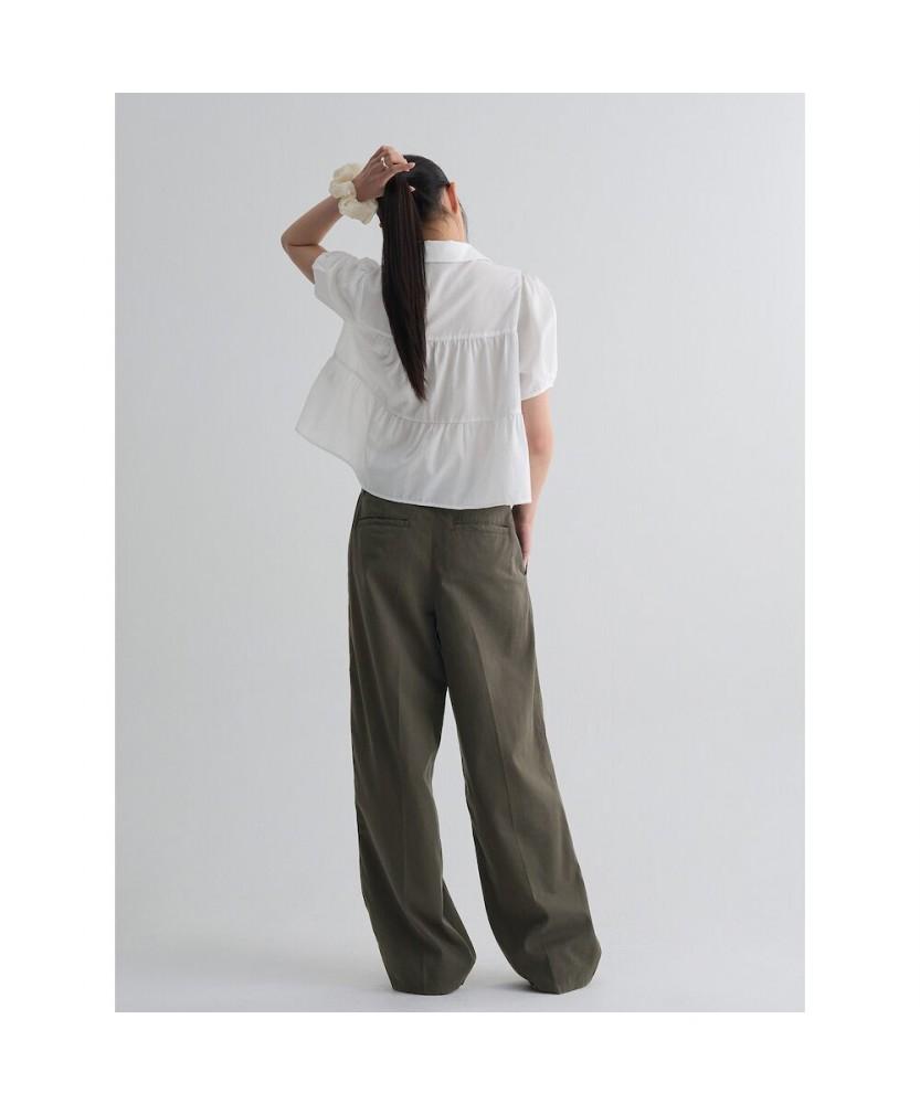8seconds Tencel Cotton Wide Pants Khaki