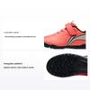 Li Ning Pohodlné Prodyšné Ležérní Fotbalové Boty Dětské Tenisky Červená Šedá YKGR010-1