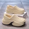 Waterproof cotton slippers men's EVA thick-soled velvet non-slip and wear-resistant indoor home and outdoor wear integrated molding warm cotton shoes