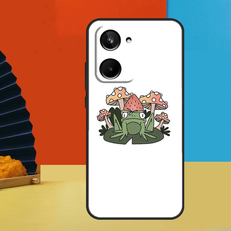 Mushroom Frog For Realme 15 Pro 10 11 12 13 14 Pro Plus GT6 GT7 C51 C53 C55 C61 C63 C65 C67 C71 C75 Case