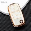 Tpu Car Key Case Cover Shell Fob For Volkswagen Vw Polo Golf Passat Tiguan Beetle Caddy T5 Up Eos Skoda Octavia Seat Leon Altea