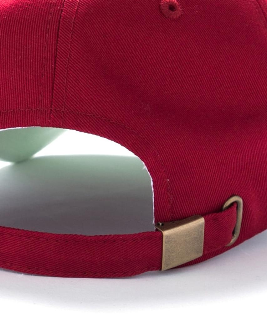 Aimnaseohyumeonbiing Basic Logo Multicolor Cap - Red&Light Green