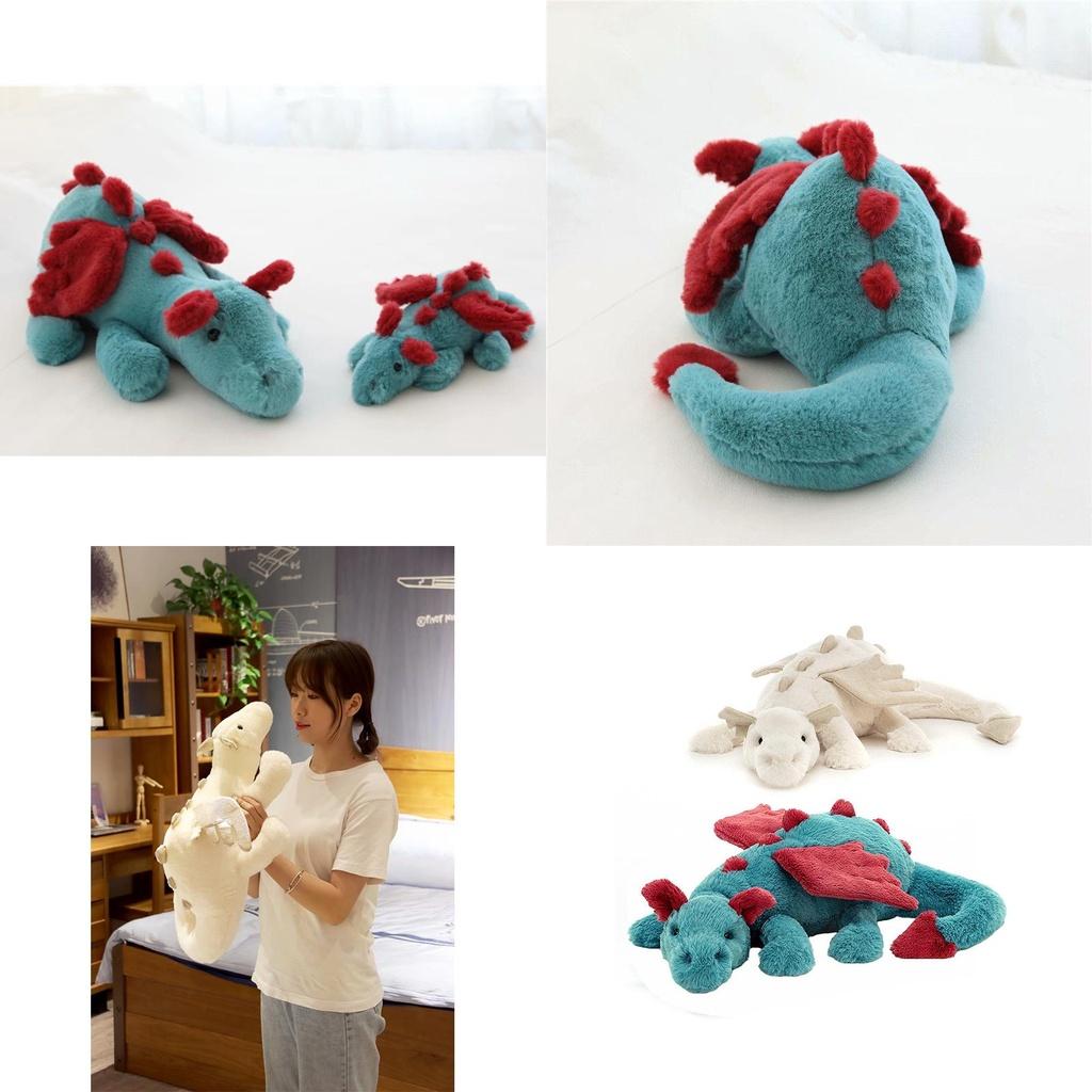 Soft And Comfortable Evil Dragon Plush Toy With Fly Wings For Kids Perfect Xmas Gift
