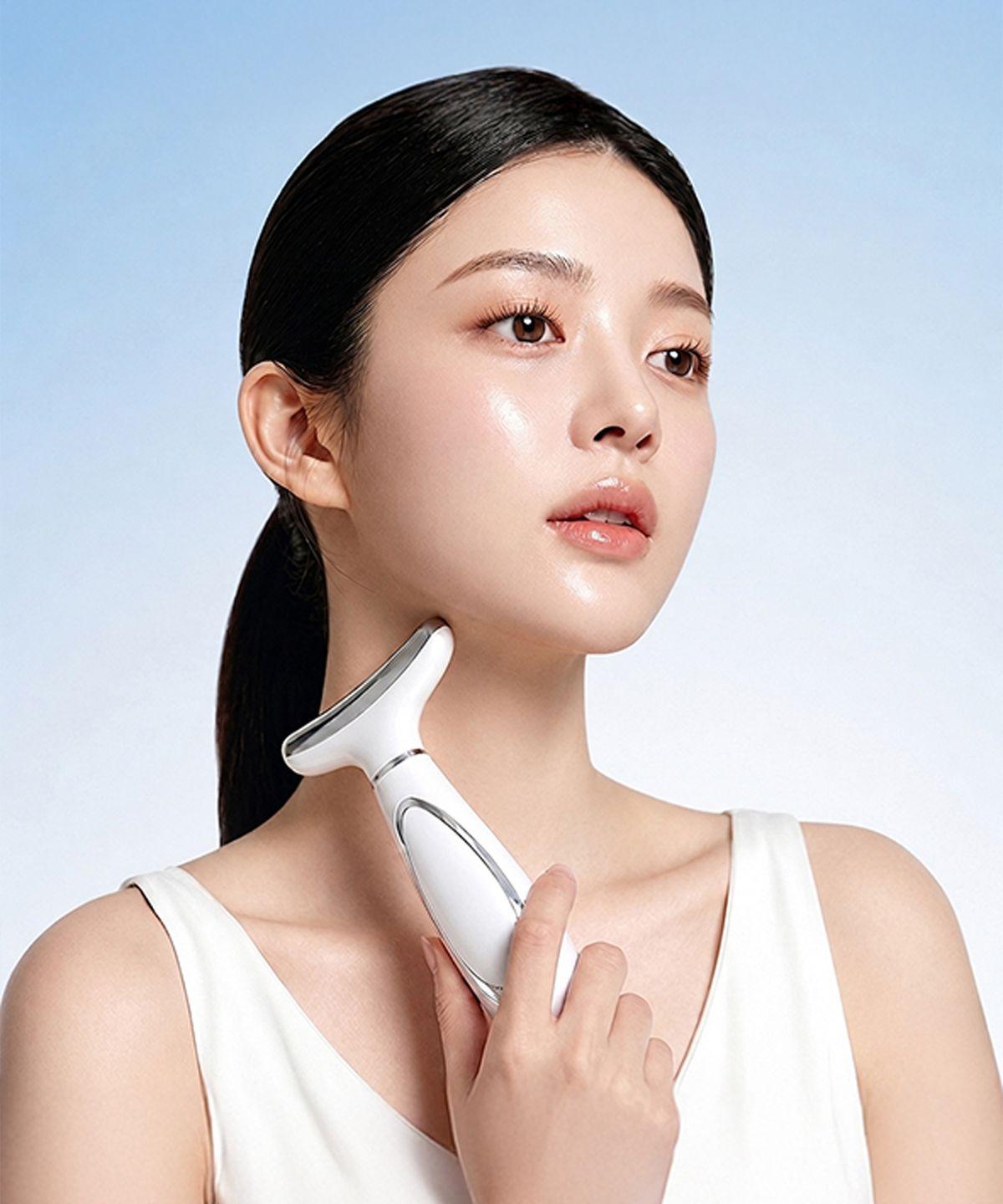 Neck Care Galvanic Gua Sha Massager EMS Home Care Skin Beauty Device Management Device INC-30