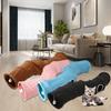 Katlanabilir Kedi Tüneli Oyuncak Evcil Hayvan Oyun Tüpleri Etkileşimli Oyuncak Kedi Evi Süet