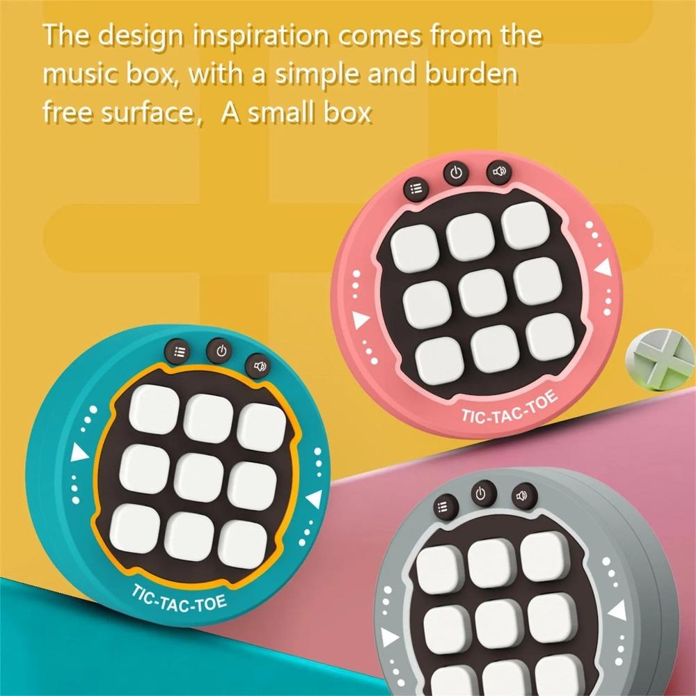 3-in-1 Tic Tac Toe Bolt Game Electronic Educational Board Game New Puzzle Game Console