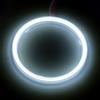 1pair Auto Halo Rings Angel Eye COB Chips Headlight DRL LED For Motorcycle Car 100mm