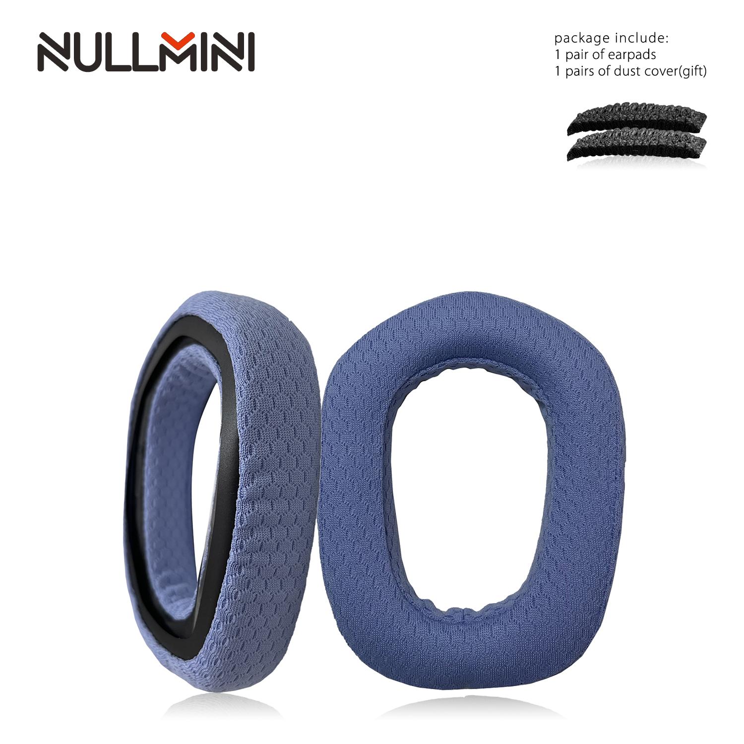

Сменные амбушюры NullMini для наушников Logitech G435, амбушюры, оголовье для гарнитуры, головная повязка синий