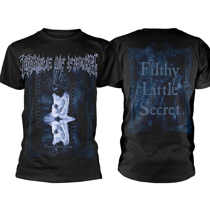 Vintage CRADLE OF FILTH Filthy Little Secret T-Shirt Black S