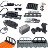 Train Accessories Technical parts Fence Motor multi power functions tool train 91994 74784 2871 PF model sets DIY building block