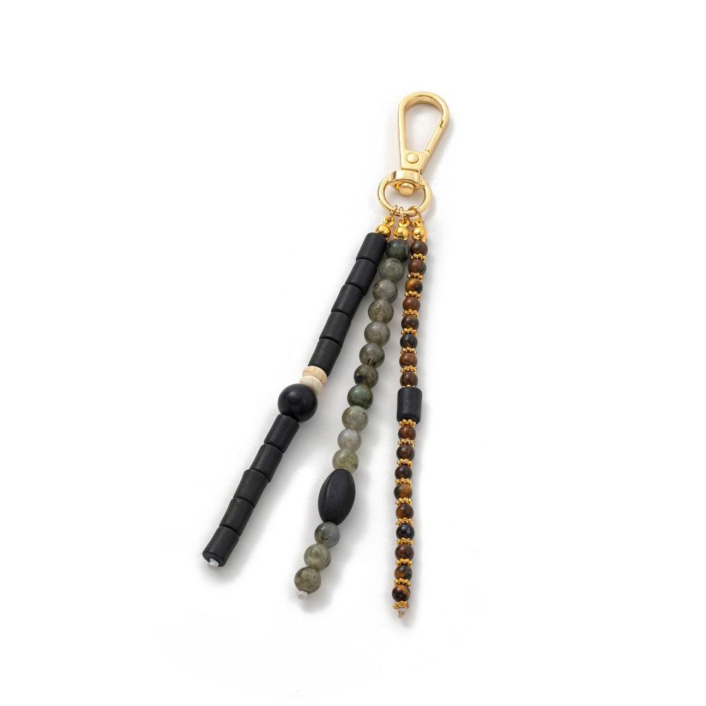 DIY Handmade Bead Keychain Hanging Decoration Car Key Ring Fashion Bag Keychain  Jewelry Gift