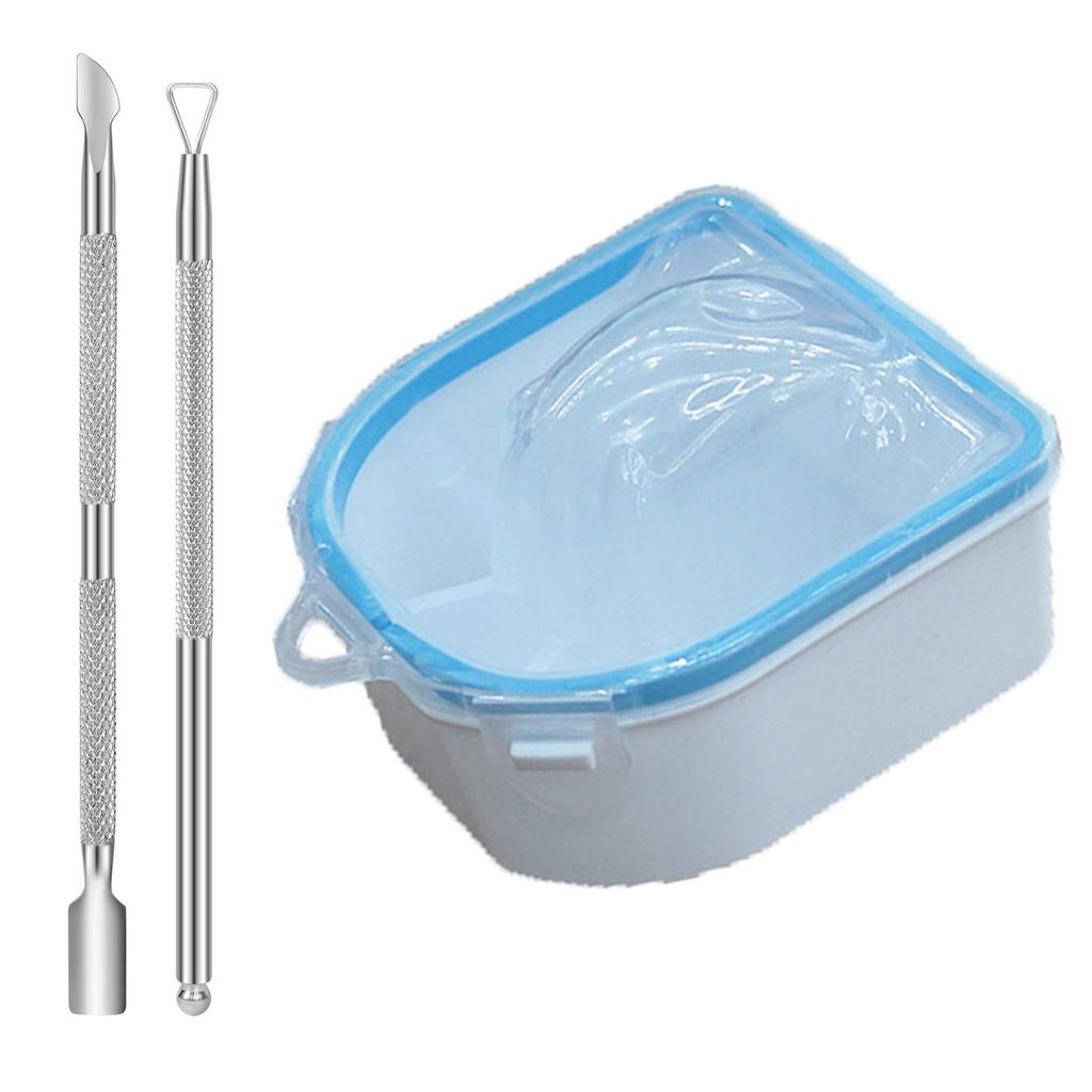 Nail Soaking Bowl Gel Nail Polish Remover Kit Manicure Bowl for Hand Dip Powder Remover Tools Nail Soak Off Bowl Set