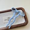 Elegant Bowknot U-Shaped Hairpin for Women with Bun Hairstyles - Sweet & Cute Hair Accessory