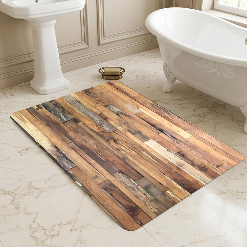 Wooden Wall Living Room Nonslip Area Rug Soft Carpet For Bedroom Game Playroom Sofa Office Home Decor Doormat Christmas Gift C9301227