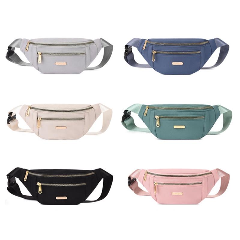 Stylish Multicolor Women Men Fanny Pack Bum Bag For Holiday Travel Money Belt Pouch Wallet