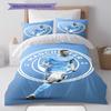 KDB Midfield Legend Bedding Quilt Set Quilt Cover Pillowcase Home Decoration Birthday Gift (1 * duvet cover + 2 * pillowcase, without core)