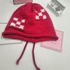 Fashion Keep Warm Drawstring Knitted Hat Warm Pullover Cap Cold Proof Ear Protection Hat Autumn Winter Cold Weather