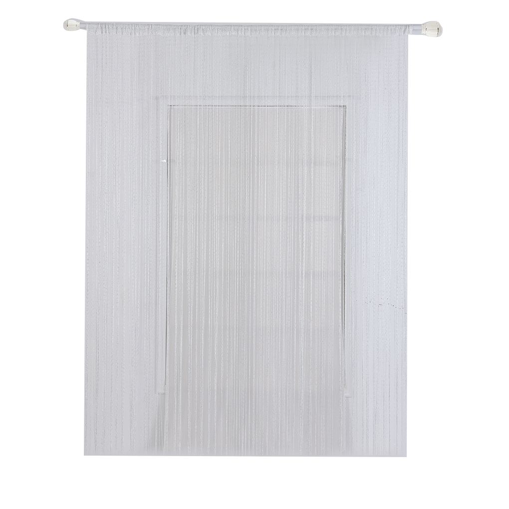 Modern String Curtain Panels Living Room Divider Voile Net Curtains