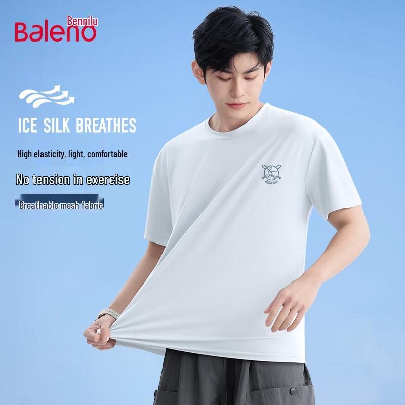 Baleno Men s Ice Silk Graphic T-Shirt XL