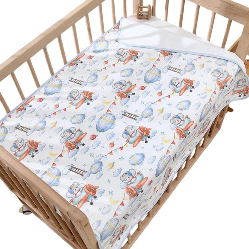 Breathable and Leakproof Baby Diaper Pad Portable Infant Diaper Changer Cushion for Toddler Crib & Bath Time Use