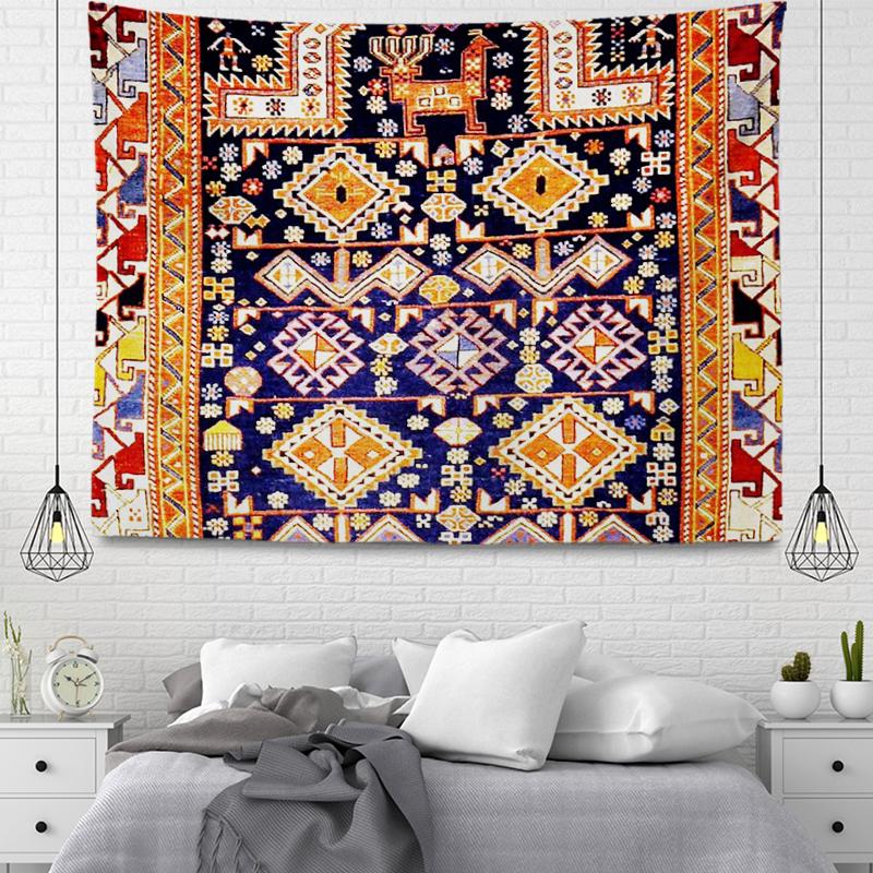 Home decoration Wall tapestry aesthetic room boho accessories wall hanging fabric autumn mandala decor vintage Morocco Bedroom