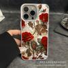 Vintage Rose for Apple 15 Color Silver iPhone14Pro Creative 11Promax Scrub 16 Protective Case 17