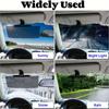 Car Sun Visor Anti-Glare HD Sunshade with UV Protection,Durable ABS Plastic,Snow Blind Prevention for All Seasons,Fit Any Car Model,with Buckle Closur