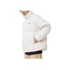 Puma Classics Relaxed Down Jacket Brand Logo Stand Collar Warm Zipper Long Sleeve Down Coat Unisex Jacket Snow-White 631636-80